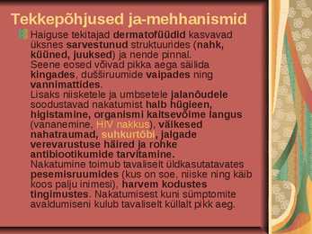 Küünte seenhaigused - Esitlus #13
