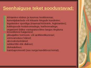 Küünte seenhaigused - Esitlus #19