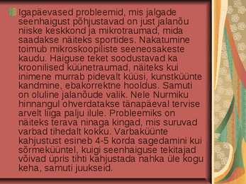 Küünte seenhaigused - Esitlus #20