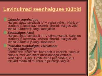 Küünte seenhaigused - Esitlus #21