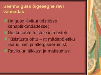 Küünte seenhaigused - Esitlus #23