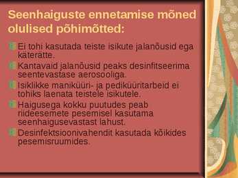 Küünte seenhaigused - Esitlus #25