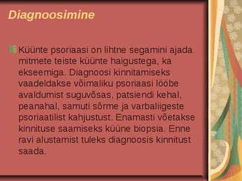 Küünte seenhaigused - Esitlus #29