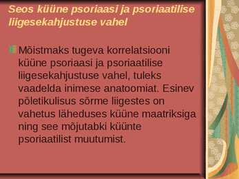 Küünte seenhaigused - Esitlus #30