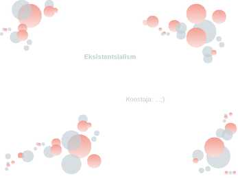 Eksistentsialism slideshow