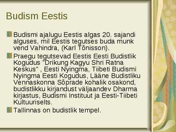 Budism #18