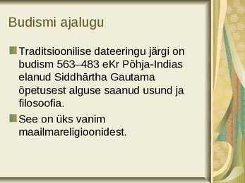 Budism #3