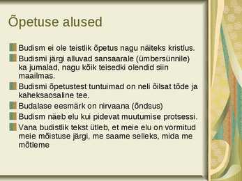 Budism #4