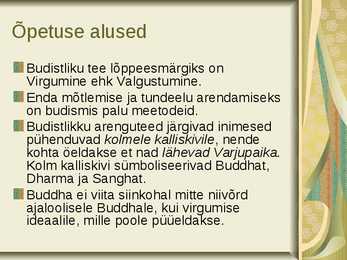 Budism #5