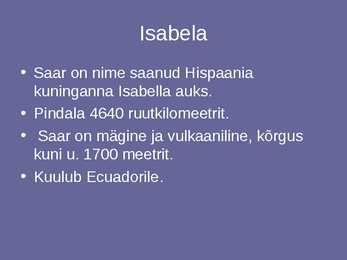 Galapagose saared #12