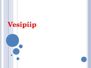 Powerpoindi esitlus-Vesipiip