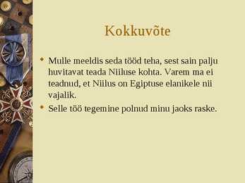 Niilus #8
