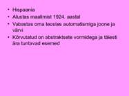 Sürrealism ja Joan Miro #5