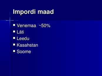 Mustmetalltoodete eksport ja import Eestis #6