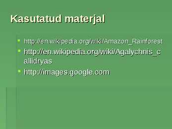 Amazonase vihmametsad-powerpoint #7