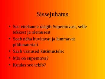 Supernoova #2