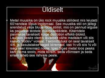 Heavy Metal - Powerpoint #2