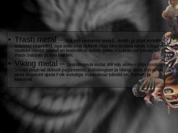 Heavy Metal - Powerpoint #12