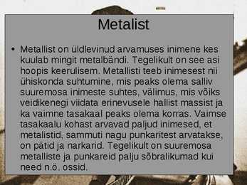Heavy Metal - Powerpoint #3
