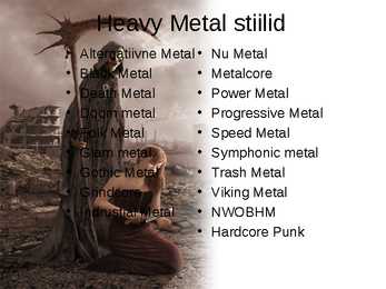 Heavy Metal - Powerpoint #4