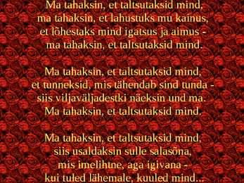 Luuleesitus #15