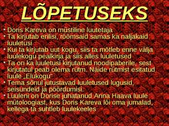 Luuleesitus #27