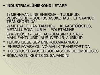 Energiamajandus #5