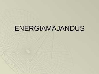 Energiamajandus