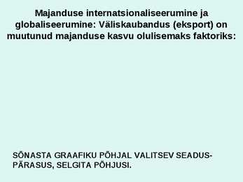 Rahvusvaheline kaubandus #16