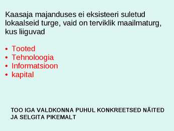 Rahvusvaheline kaubandus #10