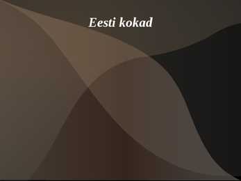 Kuulsad kokad välismaalt ja Eestist #2