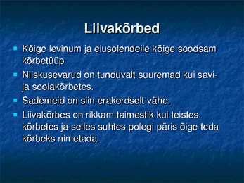 Kõrbete tüübid #11