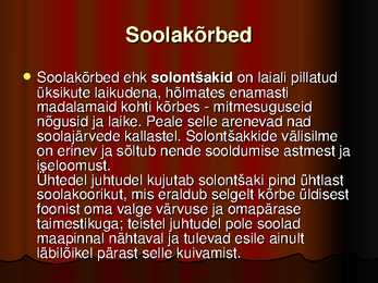 Kõrbete tüübid #15