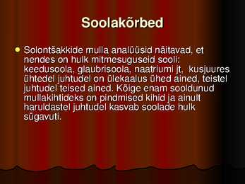 Kõrbete tüübid #16