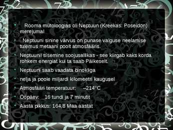 Neptuun #8