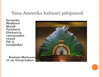 Vana Ameerika kunst #3