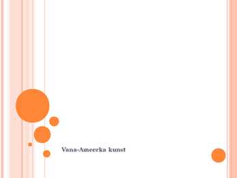 Vana Ameerika kunst