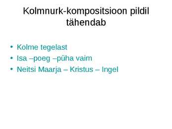 Kuldvillak renessansi kohta #29