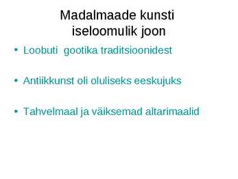 Kuldvillak renessansi kohta #60
