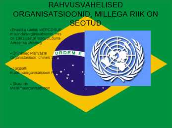 Brasiilia ülevaade Power point esitlus #6