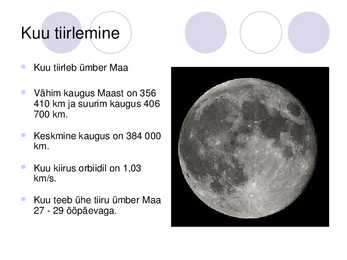 Kuuvarjutus ja päiksevarjutus #3