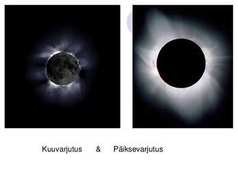 Kuuvarjutus ja päiksevarjutus #6