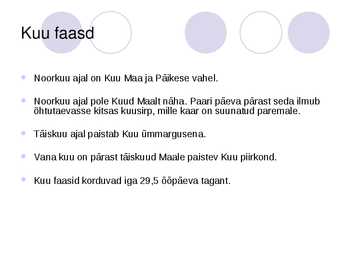 Kuuvarjutus ja päiksevarjutus