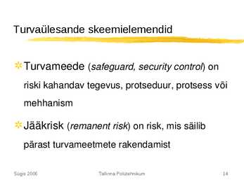 Andmeturve üldosa #14