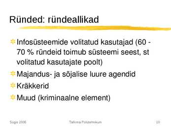 Andmeturve #10