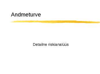 Andmeturve