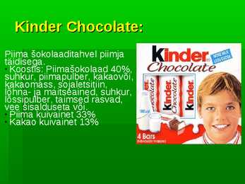 Viis šokolaadi #3