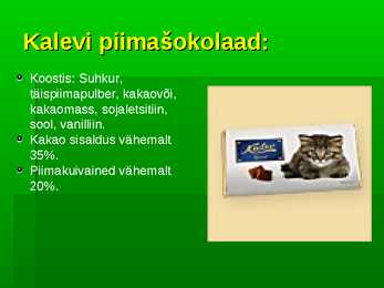 Viis šokolaadi #5