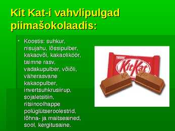 Viis šokolaadi #7