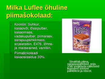 Viis šokolaadi #9